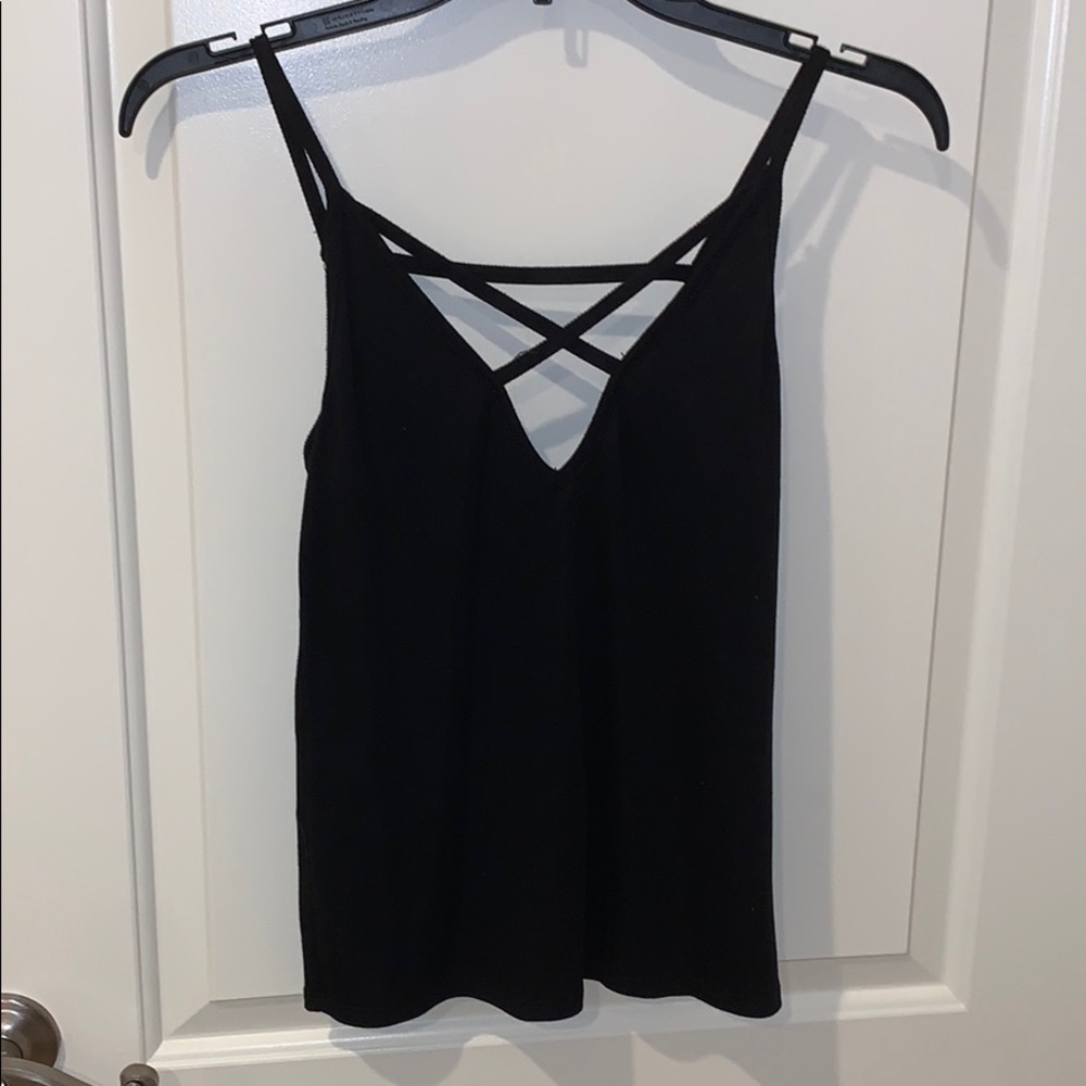 front cross tank top